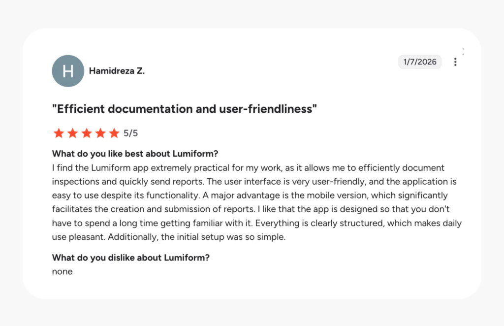 Lumiform review vs GoCanvas - Core purpose (1)